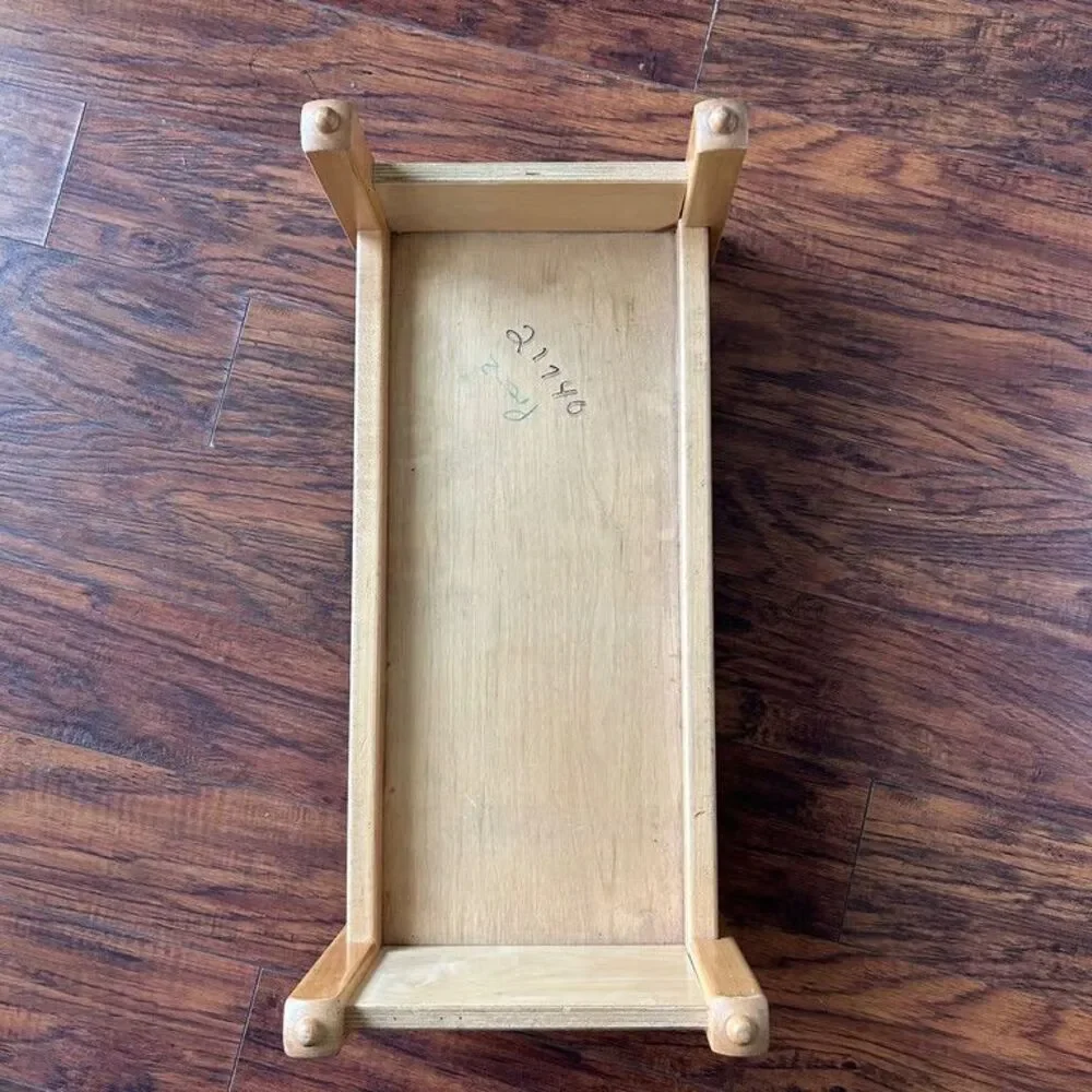 Vintage Whitney Bros Doll Bed Wood 20